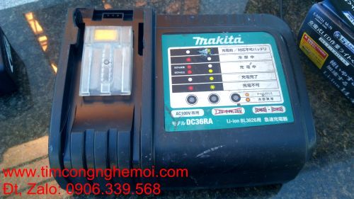 Sạc pin lion Makita 36v