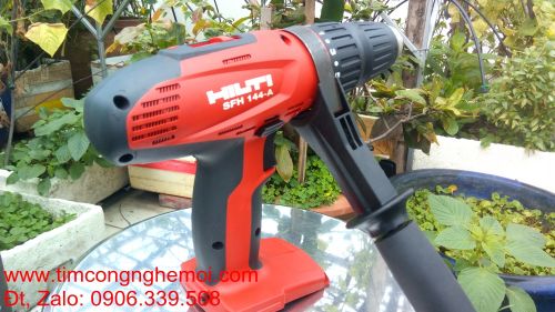 Khoan pin 3 cấp búa Hilti SFH 144-A