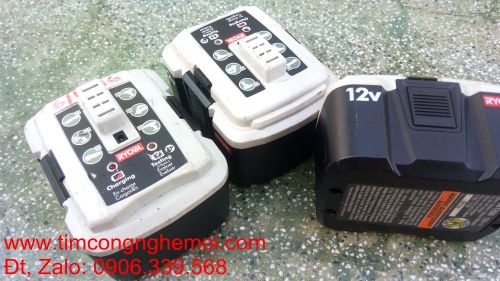 Vỏ pin zin Ryobi 12v