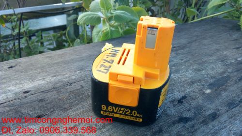 Vỏ pin zin National 9.6v Ez9188