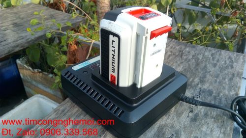 Combo Pin sạc zin Black&Decker 36v