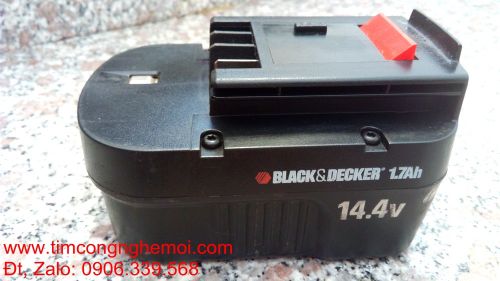 Vỏ pin zin Black Decker 14.4v Nicd