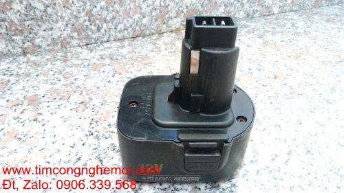 Vỏ pin zin Black Decker 12v Ps130