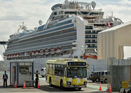 Hai khách trên du thuyền Diamond Princess tử vong