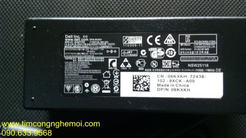 Sạc zin laptop Dell 90w